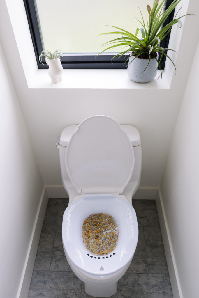 Postpartum sitz bath insert for toilet